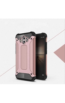 Kilifone - Huawei Uyumlu Mate 10 - Kılıf Çift Katman Zırh Tank Crash Military Kapak - Rose Gold Kilifone - Huawei Uyumlu Mate 10 - Kılıf Çift Katman Zırh Tank Crash Military Kapak - Rose Gold