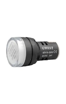 24v Göz Lambası Beyaz Ledli 29.5 Mm 24v Göz Lambası Beyaz Ledli 29.5 Mm