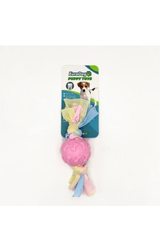 Eurodog - 832 - Puppy Toys Pembe Kemik Des.top - Csmo-tex - Diş Kaş.oy.