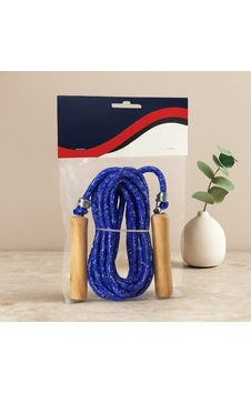 Ahşap Saplı Renkli Atlama İpi 5 M 60'lı Paket