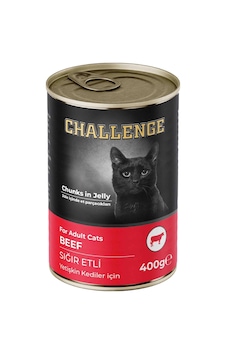 Challenge Sığır Etli Yetişkin Kedi Konservesi 400 G Challenge Sığır Etli Yetişkin Kedi Konservesi 400 G