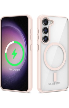 Galaxy S23 Plus Uyumlu Magsafe Wireless Şarj Özellikli Silikon Zore Ege Kılıf-pembe Pembe Galaxy S23 Plus Uyumlu Magsafe Wireless Şarj Özellikli Silikon Zore Ege Kılıf-pembe Pembe