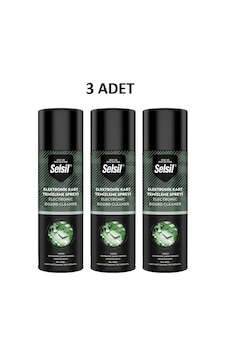 Selsil Elektronik Devre Kart Temizleme Spreyi 200ml 3 Adet