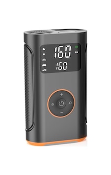 Ys002 Taşınabilir Şarjlı Pompa Araç Oto Lastik Şişirme Pompası 160 Psı Kompresör Powerbank Led Işıklı Y Sku: Zeusstke955392bb3