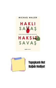 Haklı Savaş Haksız Savaş + Yapışkanlı Not Kağıdı Haklı Savaş Haksız Savaş + Yapışkanlı Not Kağıdı