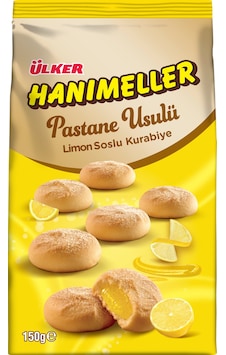Hanımeller Limon Soslu Rulo Kurabiye - 150 Gram - 12 Adet Hanımeller Limon Soslu Rulo Kurabiye - 150 Gram - 12 Adet