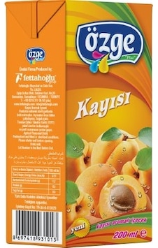 Özge Kayısı Suyu 27 x 200 ML