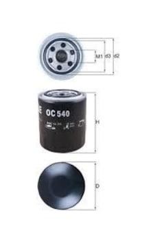KNECHT OC540 Yağ Filtresi Starex 97- 2.5TDCI H1 01- 2.5 CRDI H100 2.5Tcı / Bongo Sorento / L300 KNECHT OC540 Yağ Filtresi Starex 97- 2.5TDCI H1 01- 2.5 CRDI H100 2.5Tcı / Bongo Sorento / L300