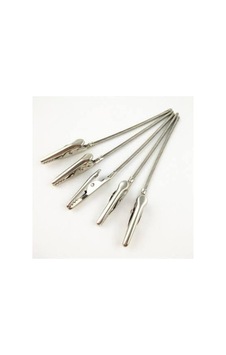 10 Adet Metal Not Tutucu Mandalı Timsah Ağızlı Kıskaç Notluk Toptan