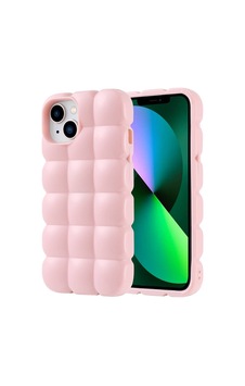 Apple Uyumlu iPhone 13 Kılıf Parlak Esnek Silikon Zore Dom Dom Kapak Pembe Apple Uyumlu iPhone 13 Kılıf Parlak Esnek Silikon Zore Dom Dom Kapak Pembe
