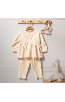 Tiffany Baby & Kids Tiffany Baby Organik Bird Theme 2'li Bebek Takımı 2424012 Ekru Tiffany Baby & Kids Tiffany Baby Organik Bird Theme 2'li Bebek Takımı 2424012 Ekru