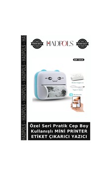 Özel Seri Pratik Cep Boy Kullanışlı Mini Printer Etiket Çıkarıcı Yazıcı Özel Seri Pratik Cep Boy Kullanışlı Mini Printer Etiket Çıkarıcı Yazıcı