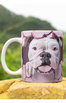 3d Görünümlü Sevimli Köpek Hediyelik No:4 3d Tasarım Baskılı Kupa Bardak Mug A 3d Görünümlü Sevimli Köpek Hediyelik No:4 3d Tasarım Baskılı Kupa Bardak Mug A