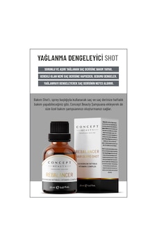 Concept Beauty Rebalancer Yağlanma Dengeleyici Shot 20 ML
