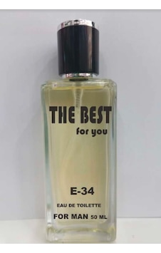 The Best For You E-34 Açık Erkek Parfüm EDT 50 ML The Best For You E-34 Açık Erkek Parfüm EDT 50 ML