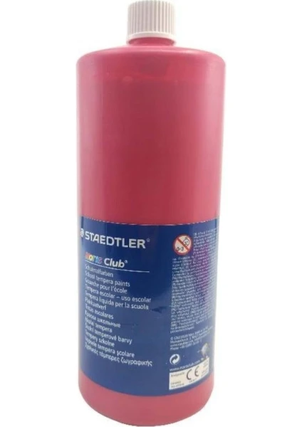 Staedtler Guaj Boya 500 Cc Kırmızı Açık Kırmızı Staedtler Guaj Boya 500 Cc Kırmızı Açık Kırmızı