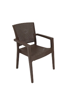Luna Zeus Rattan Koltuk 2 Adet Kahverengi Luna Zeus Rattan Koltuk 2 Adet Kahverengi