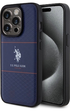 Apple Uyumlu iPhone 15 Pro Kılıf U.s. Polo Assn. Lisanslı Deri Şeritli Logo Dizayn Kapak Apple Uyumlu iPhone 15 Pro Kılıf U.s. Polo Assn. Lisanslı Deri Şeritli Logo Dizayn Kapak