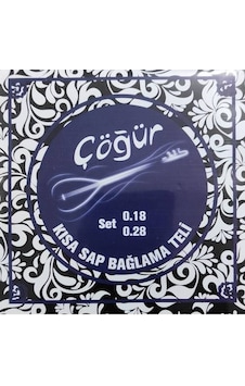 Cogur 004/cbt Kısa Sap Bağlama Teli 0.18 Profesyonel Seri Çelik Tel Parlak Tını Ve Uzun Ömür Cogur 004/cbt Kısa Sap Bağlama Teli 0.18 Profesyonel Seri Çelik Tel Parlak Tını Ve Uzun Ömür