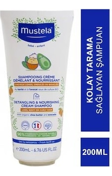 Mustela Detangling Nourishing Cream Kolay Tarama Şampuan 200 ML Mustela Detangling Nourishing Cream Kolay Tarama Şampuan 200 ML