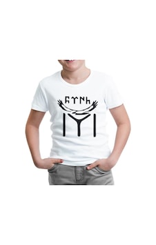 Lord Tshirt Türk Kayı Boyu Bayrak - Logo Beyaz Çocuk Tshirt Lord Tshirt Türk Kayı Boyu Bayrak - Logo Beyaz Çocuk Tshirt