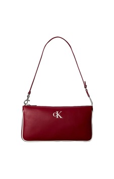 Calvin Klein Contrast Ck Convertı, Xll Kırmızı Kadın Omuz Çantası Calvin Klein Contrast Ck Convertı, Xll Kırmızı Kadın Omuz Çantası