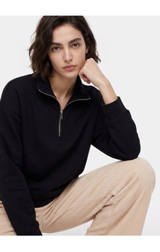 Discovery Expedition D6wl-swt3560 Siyah Kadın Fermuarlı Rahat Kalıp Süprem Sweatshirt Discovery Expedition D6wl-swt3560 Siyah Kadın Fermuarlı Rahat Kalıp Süprem Sweatshirt