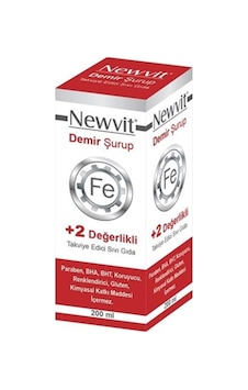 Newvit Demir Şurubu 200ml Newvit Demir Şurubu 200ml