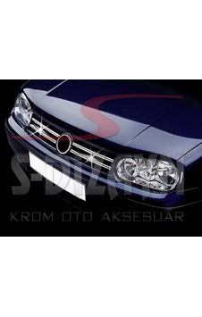 S-Dizayn  Volkswagen Golf 4 Krom Ön Panjur 4 Prç 1998-2004