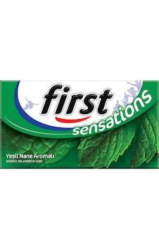 First Sensations Yeşil Nane Aromalı Sakız 27 G