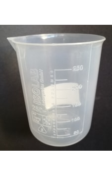 Isolab Plastik Beher 250 ML Isolab Plastik Beher 250 ML