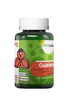 Herbasist Guarana Takviye Edici Gıda 30 Kapsül Herbasist Guarana Takviye Edici Gıda 30 Kapsül