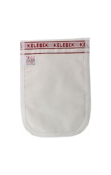 Kelebek Kese Kalın Banyo Kesesi 12'li Beyaz