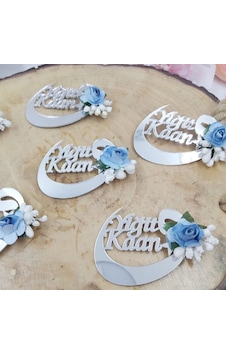 Vav Harfi Kişiye Özel İsimli Bebek Doğum Hediyesi(30 Adet) Vav Harfi Kişiye Özel İsimli Bebek Doğum Hediyesi(30 Adet)