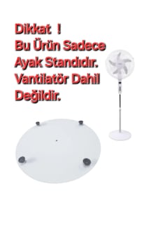 Arçelik Uyumlu 16355 Av Vantilatör Ayak Standı Beyaz Arçelik Uyumlu 16355 Av Vantilatör Ayak Standı Beyaz