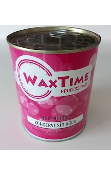 Waxtime Professional Pink Pudralı Konserve Sir Ağda 800 ML