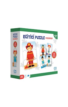 Eğitici Puzzle Meslekler Eğitici Set Eğitici Puzzle Meslekler Eğitici Set