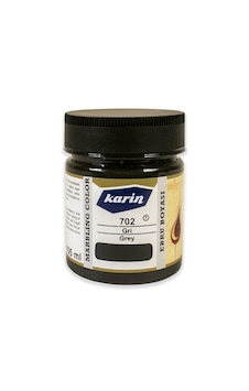 Karin Ebru Boyası 105 Ml. 702 Gri Karin Ebru Boyası 105 Ml. 702 Gri