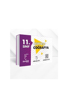 11.Sınıf Cep Test Coğrafya - Karekök Eğitim Yayın 11.Sınıf Cep Test Coğrafya - Karekök Eğitim Yayın