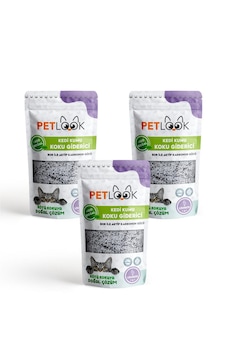 Petlook Active Carbon Kedi Kumu Koku Giderici Lavanta Kokulu 3 x 300 G Petlook Active Carbon Kedi Kumu Koku Giderici Lavanta Kokulu 3 x 300 G