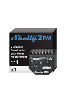 Shelly Plus 2pm Gen3 Wi-fi Ve Bluetooth 2 Kanallı Akıllı Röle Şalteri Elektrik Tüketimi Ölçümlü Panjur Şalteri Ev Otomasyonu Google Home Alexa Aksesuarı İos Android Uygulaması Shelly Plus 2pm Gen3 Wi-fi Ve Bluetooth 2 Kanallı Akıllı Röle Şalteri Elektrik Tüketimi Ölçümlü Panjur Şalteri Ev Otomasyonu Google Home Alexa Aksesuarı İos Android Uygulaması