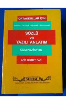 Sözlü Ve Yazılı Anlatım Kompozisyon A.Hikmet Par 1990 Yılı Basım