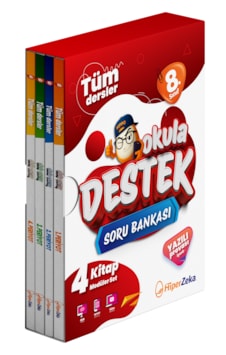 2027 8. Sınıf Tüm Dersler Okula Destek Soru Bankası 4 Kitap Modüler Set 2027 8. Sınıf Tüm Dersler Okula Destek Soru Bankası 4 Kitap Modüler Set