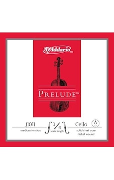 D'addario J1011 Prelude Tek Çello La A Teli 3/4 Nikel Sarım D'addario J1011 Prelude Tek Çello La A Teli 3/4 Nikel Sarım
