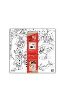 Funny Mat - Karlı Bir Gün 40x40cm