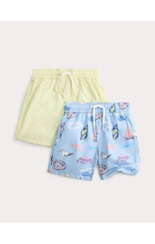 Marks & Spencer 2'li Çocuk Mayo Seti T88004024w Mavi Marks & Spencer 2'li Çocuk Mayo Seti T88004024w Mavi