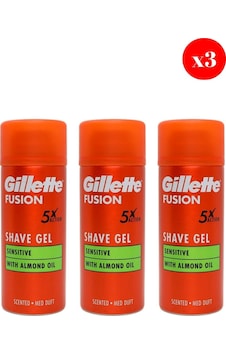 Gillette Fusion5 Ultra Sensitive Traş Jeli 75ml X3 Adet Gillette Fusion5 Ultra Sensitive Traş Jeli 75ml X3 Adet