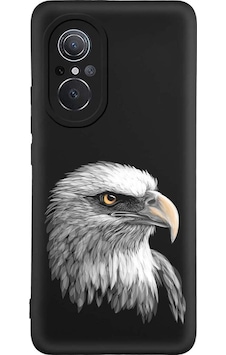 Huawei Nova 9 Se İle Uyumlu Kartal 0214c Tasarımlı Siyah Lansman Kılıf Çok Renkli Huawei Nova 9 Se İle Uyumlu Kartal 0214c Tasarımlı Siyah Lansman Kılıf Çok Renkli
