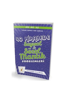 Pelikan Kpss - Ales - Dgs 40 Hikayede Sayısal ve Sözel Mantık Pro Pelikan Kpss - Ales - Dgs 40 Hikayede Sayısal ve Sözel Mantık Pro