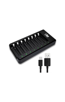 I-gen G800 8'li Pil Şarj Aleti Aa/aaa Kalem Pil Uyumlu Type-c Giriş Akıllı Hızlı Şarj Cihazı Sku: Zeus8690010089274 I-gen G800 8'li Pil Şarj Aleti Aa/aaa Kalem Pil Uyumlu Type-c Giriş Akıllı Hızlı Şarj Cihazı Sku: Zeus8690010089274